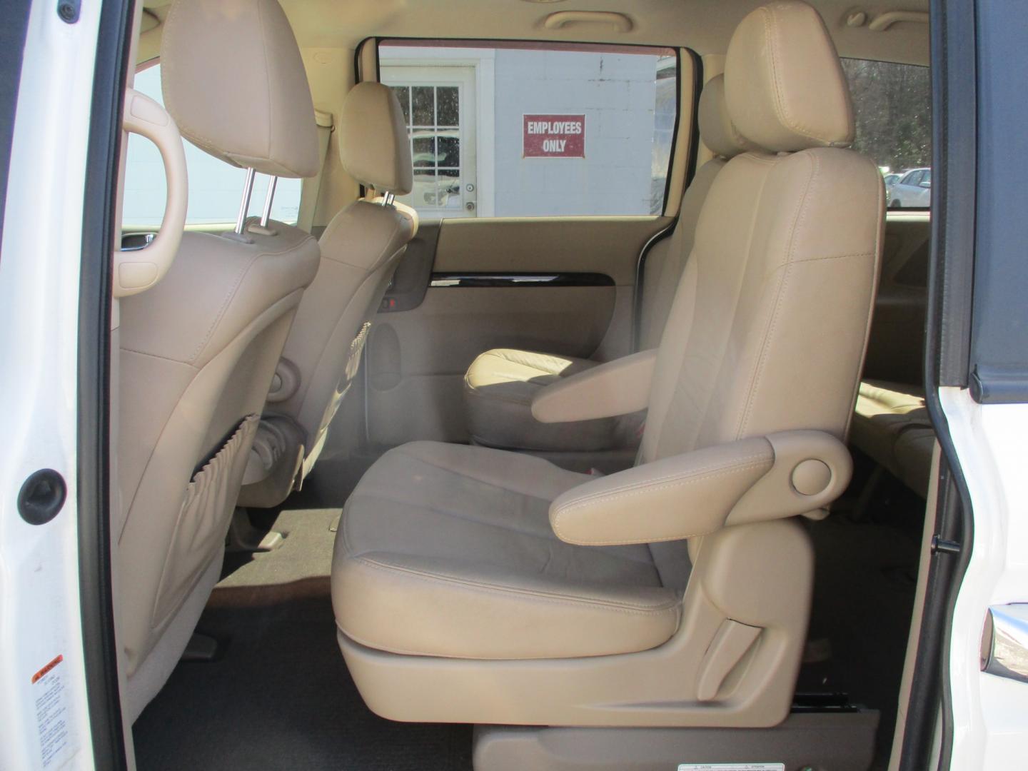 2012 WHITE Kia Sedona (KNDMH4C75C6) with an 3.8L L4 DOHC 24V engine, AUTOMATIC transmission, located at 540a Delsea Drive, Sewell, NJ, 08080, (856) 589-6888, 39.752560, -75.111206 - Photo#21